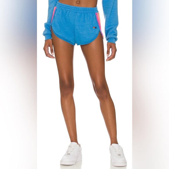 Aviator Nation 5 Stripe Jogger Shorts - Picture 11 of 13